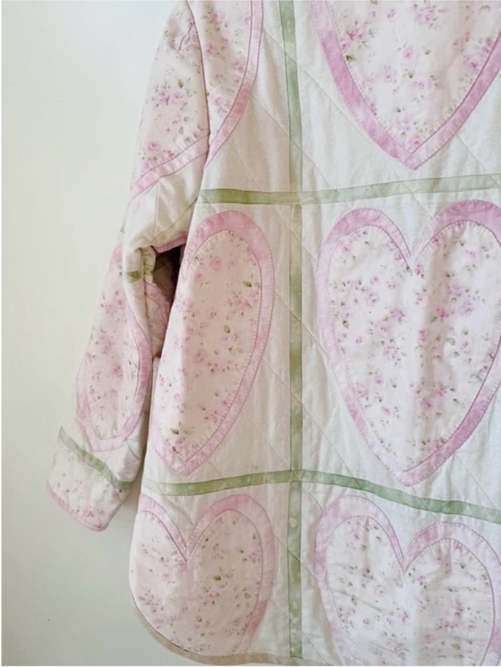 Handmade Upcycled Quilt Jacket - Picture 4 of 10